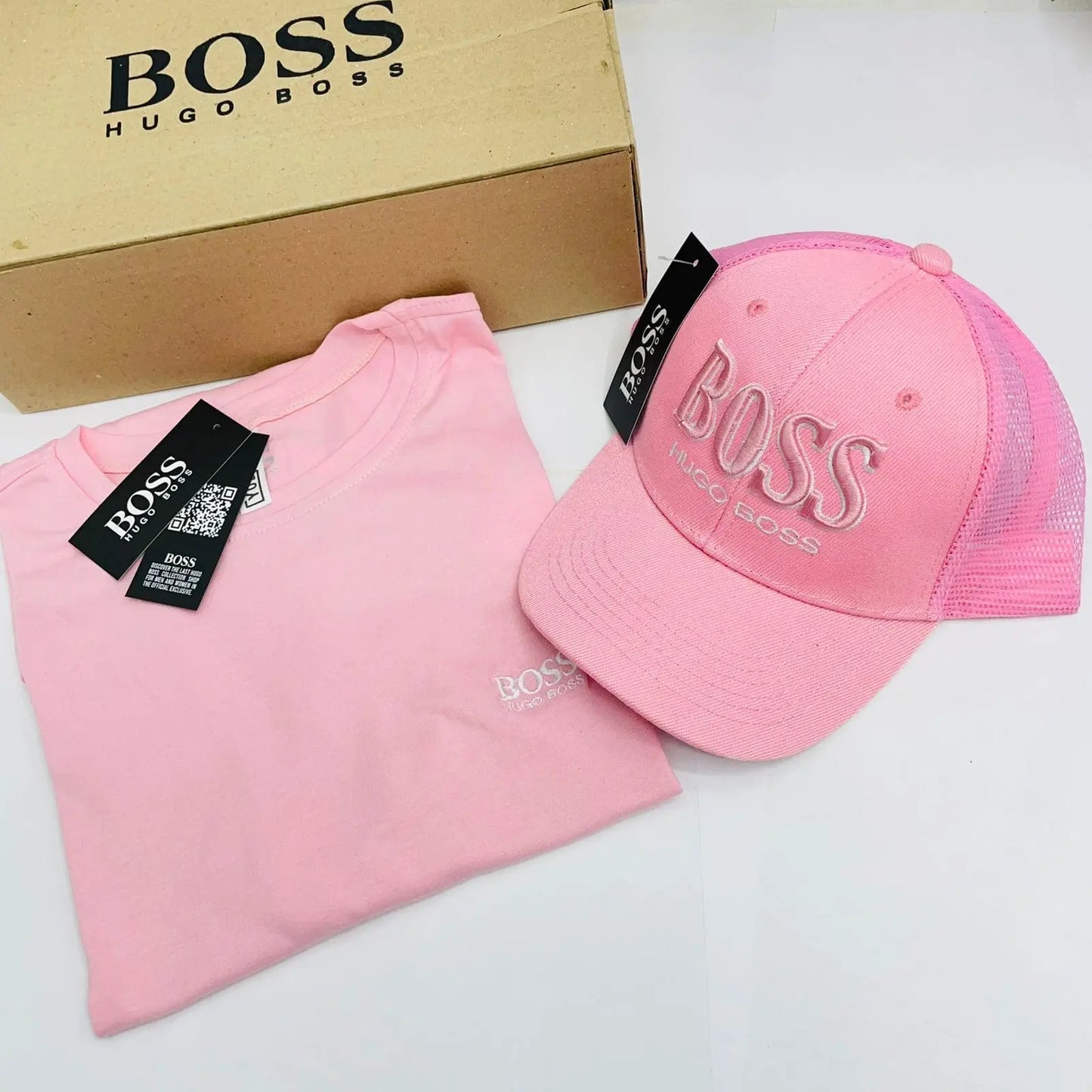 COMBO CAMISETA + GORRA HUGO BOSS