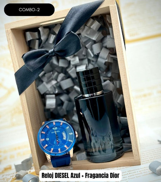# 2 COMBO RELOJ +PERFUME