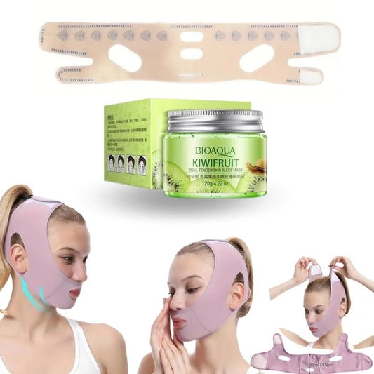 1 Faja facial +  Mascarilla de KIWI