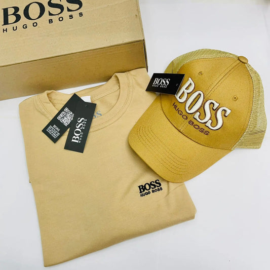 COMBO CAMISETA + GORRA HUGO BOSS