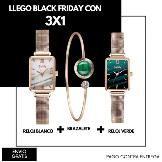 2 Relojes de Lujo y brazalete