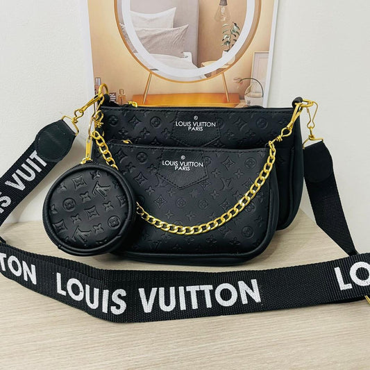 RIÑONERA Louis Vuitton  SET POR 3